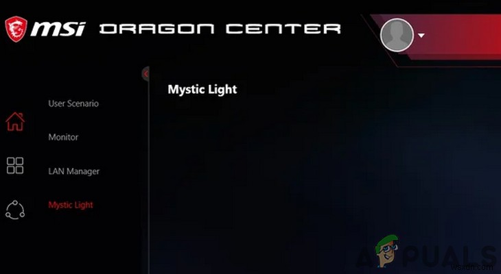 Khắc phục lỗi MSI Mystic Light không hoạt động