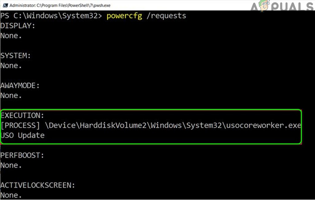 Khắc phục: MoUSO Core Worker Process (MoUsoCoreWorker.exe) liên tục đánh thức máy tính khỏi ngủ
