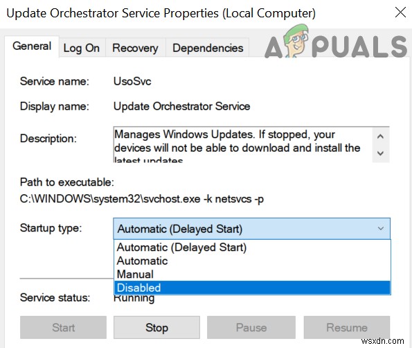 Khắc phục: MoUSO Core Worker Process (MoUsoCoreWorker.exe) liên tục đánh thức máy tính khỏi ngủ