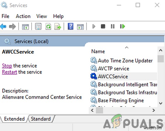 Khắc phục: Alienware Command Center không hoạt động