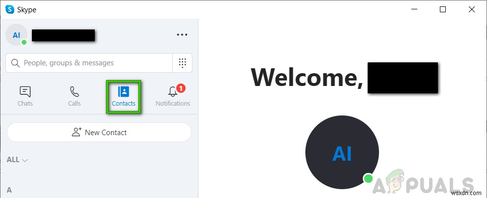 Cách xóa danh bạ Skype?