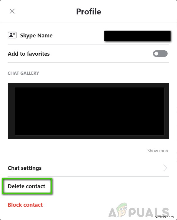 Cách xóa danh bạ Skype?