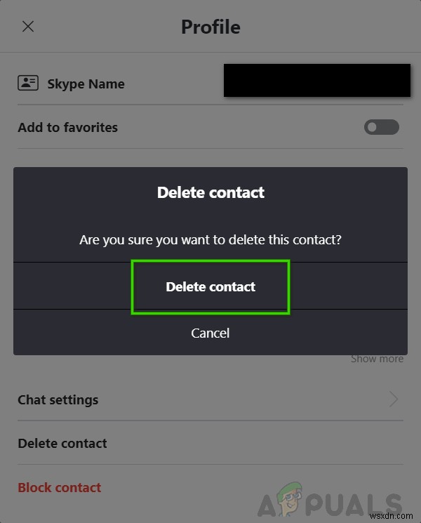 Cách xóa danh bạ Skype?