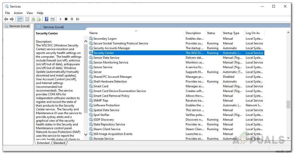 [Sửa lỗi] Dịch vụ-threat Windows Defender đã dừng hoạt động