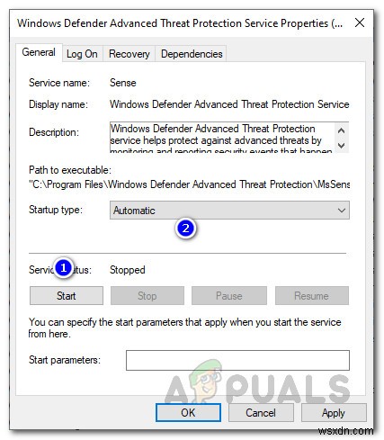 [Sửa lỗi] Dịch vụ-threat Windows Defender đã dừng hoạt động