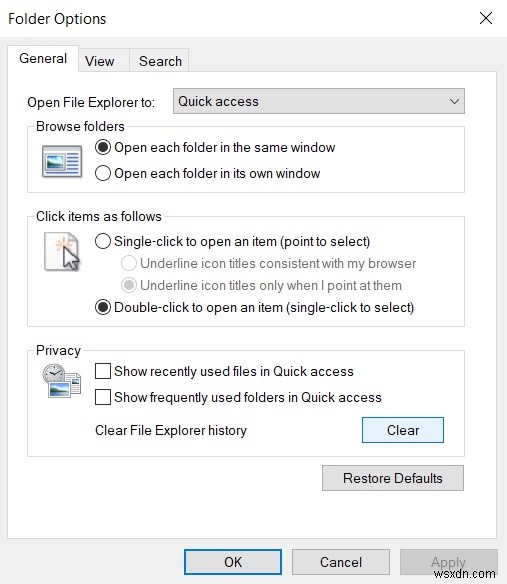 Cách kiểm tra và xóa lịch sử sử dụng trên máy tính Windows