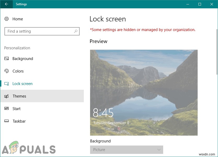 Cách ngăn người dùng thay đổi ảnh màn hình khóa và màn hình đăng nhập trên Windows 10