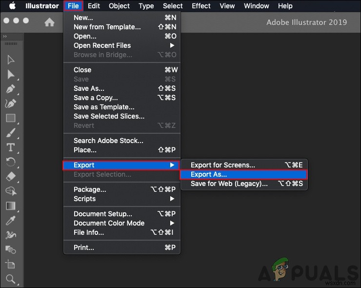 Cách chuyển đổi file AI sang PNG