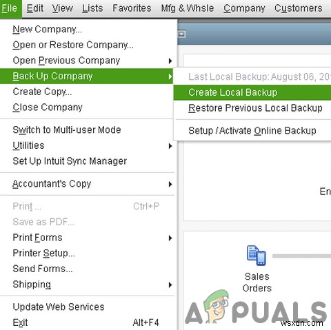 Sửa lỗi: Quicken One Step Update không hoạt động