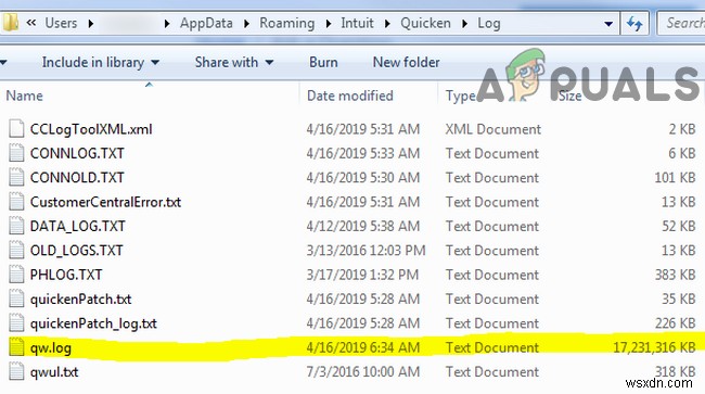 Sửa lỗi: Quicken One Step Update không hoạt động