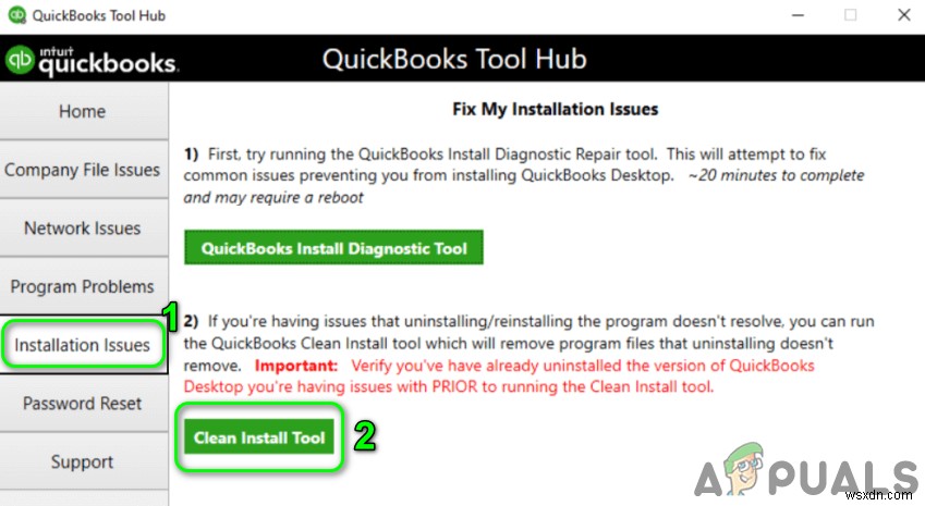Sửa lỗi: Quicken One Step Update không hoạt động