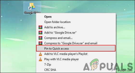 Cách thêm Google Drive vào thanh bên (Sidebar) của Windows Explorer