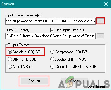 Cách chuyển đổi file BIN sang ISO