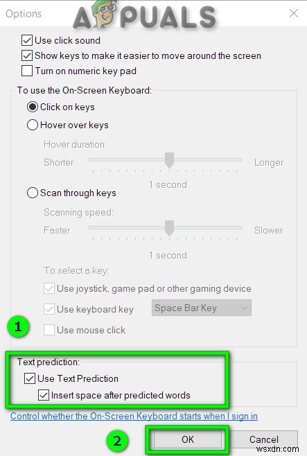 Cách Bật/Tắt dự đoán văn bản cho bàn phím Windows 10