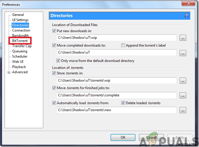 Khắc phục lỗi uTorrent bị kẹt ở  Connecting to Peers  [Đã sửa]