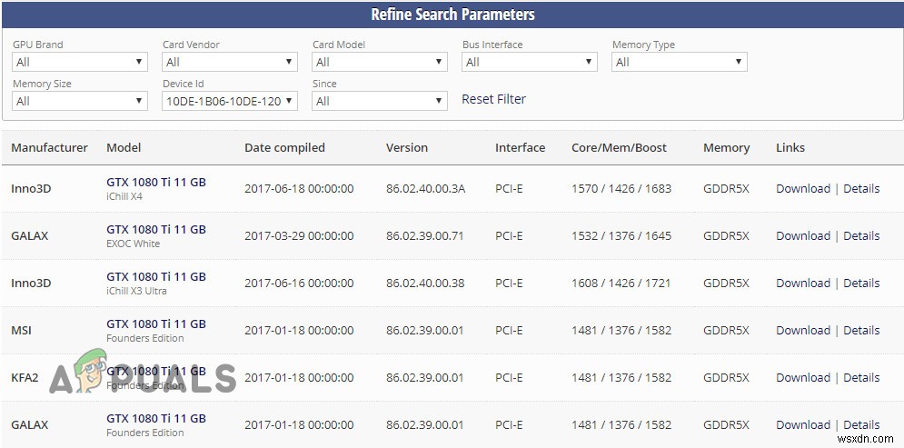 Cách khắc phục GPU bị nhận diện sai Model Number