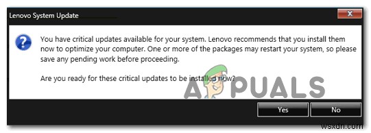 [SỬA] Lỗi khởi động LenovoBatteryGaugePackage.dll