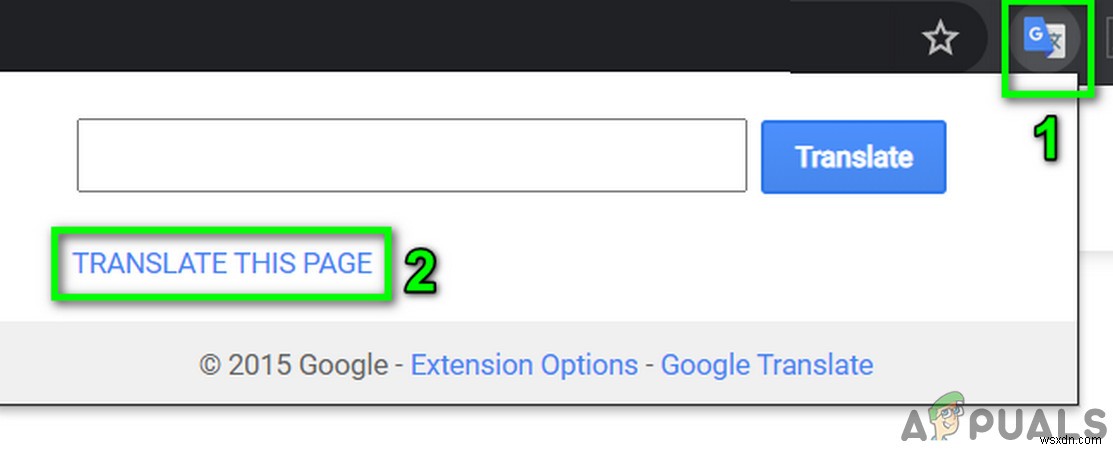 Sửa: Google Translate không hoạt động