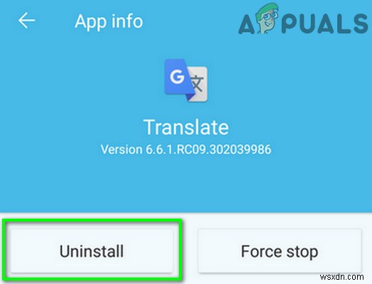 Sửa: Google Translate không hoạt động