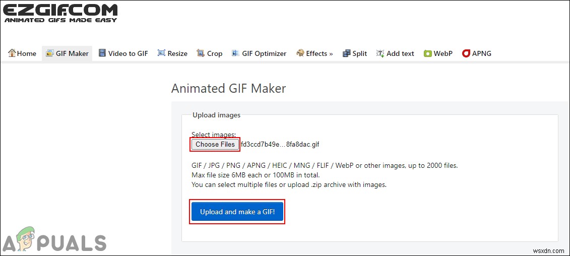 Cách chỉnh sửa GIF hiện có