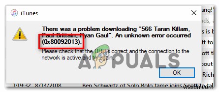 [KHẮC PHỤC] Lỗi iTunes Store 0x80092013 trên Windows