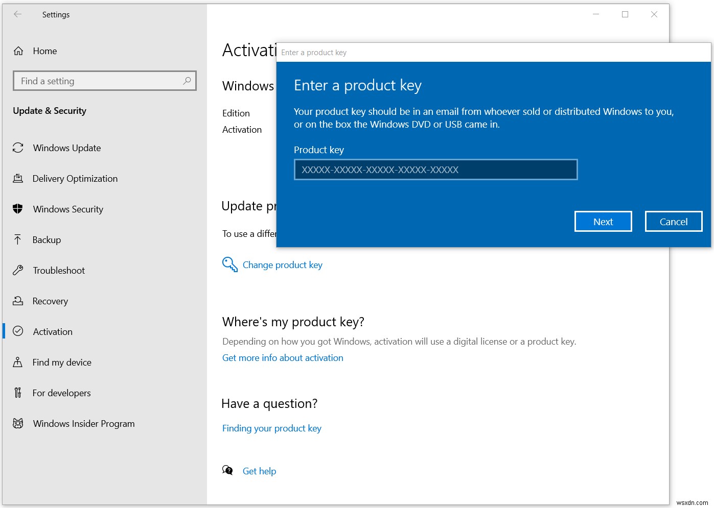 Khắc phục: Lỗi kích hoạt Windows 10 0x80041024