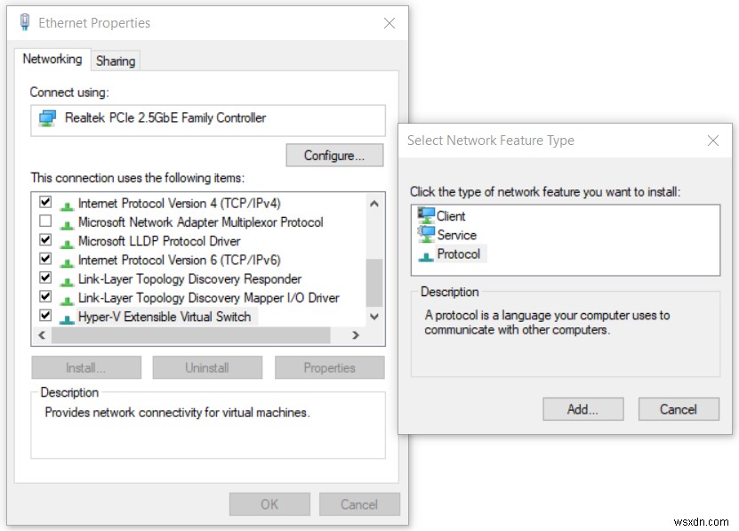 Khắc phục: Lỗi truy xuất danh sách Virtual Switches trong Hyper-V 2019