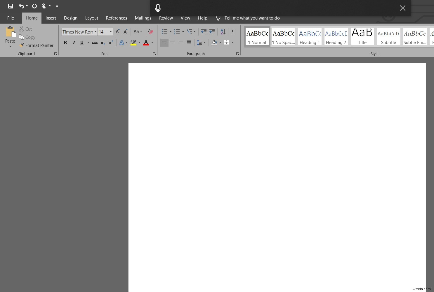 Sửa lỗi:  Oops, there was a Problem with Dictation in Office  (Có sự cố với Chuyển ngữ trong Office)