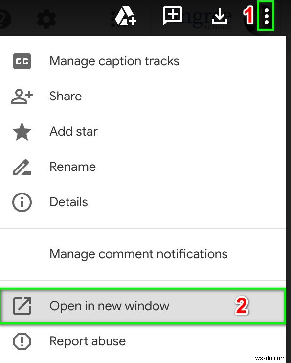 Sửa lỗi: Google Drive không phát video  There was a problem playing this video 