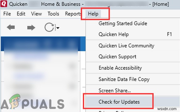 Khắc phục lỗi Quicken OL-221-A: Unable to complete your request