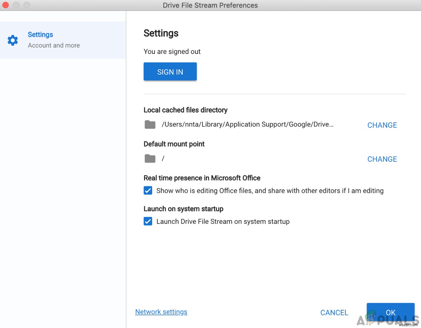 Khắc phục Google Drive File Stream không hoạt động trên Mac hoặc Windows