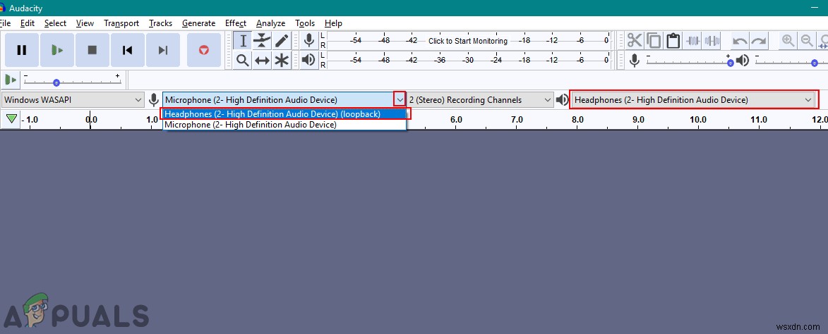 Cách ghi âm âm thanh PC với Audacity