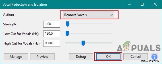 Cách xóa giọng hát trong Audacity