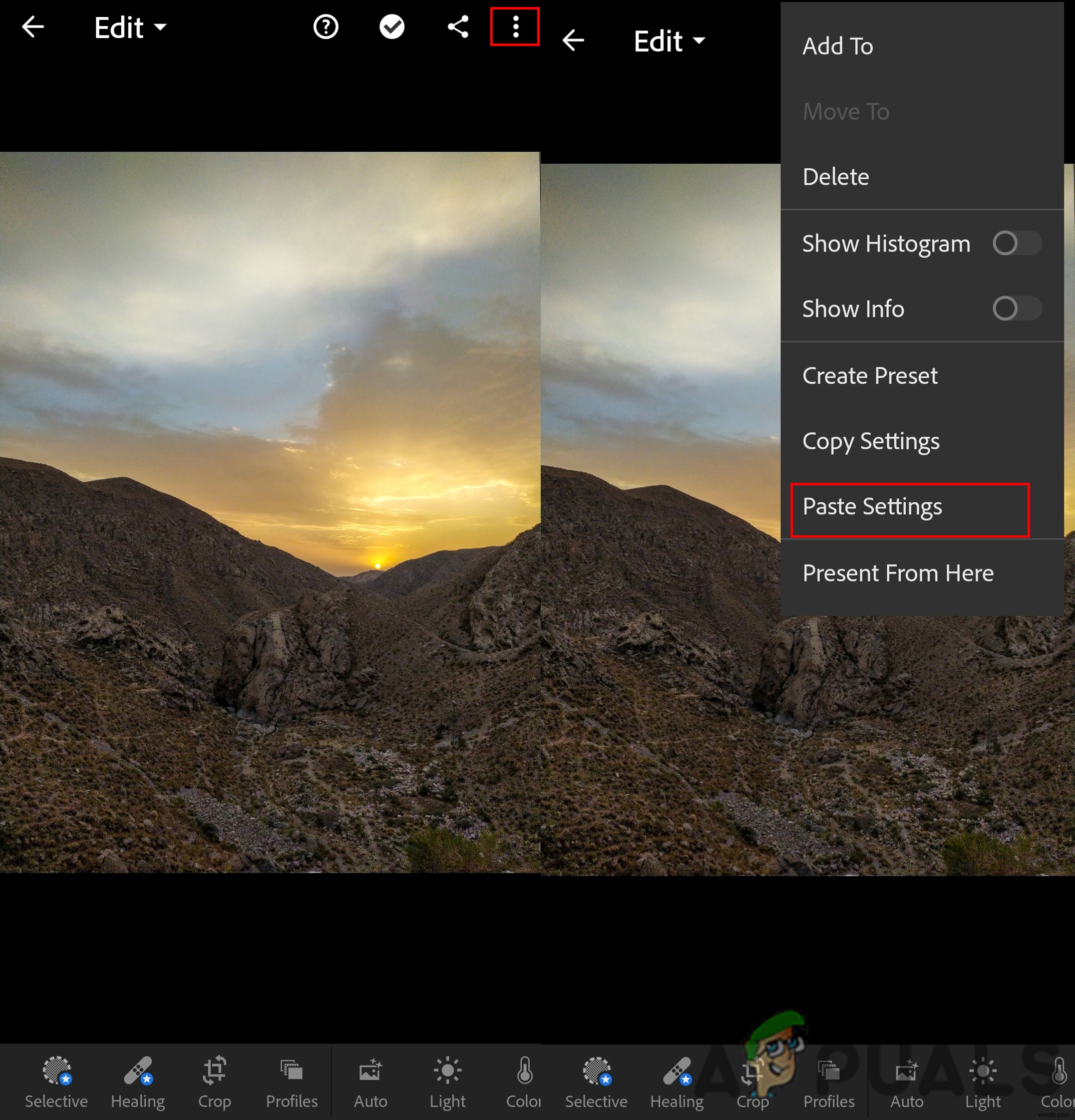 Cách cài đặt Preset trong Lightroom