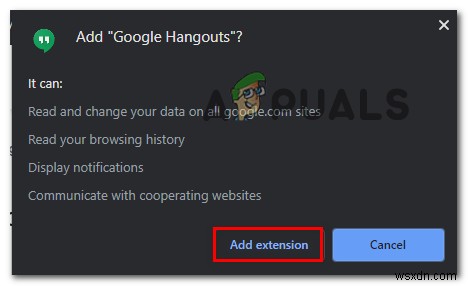 Khắc phục màn hình đen Google Hangouts khi chia sẻ màn hình