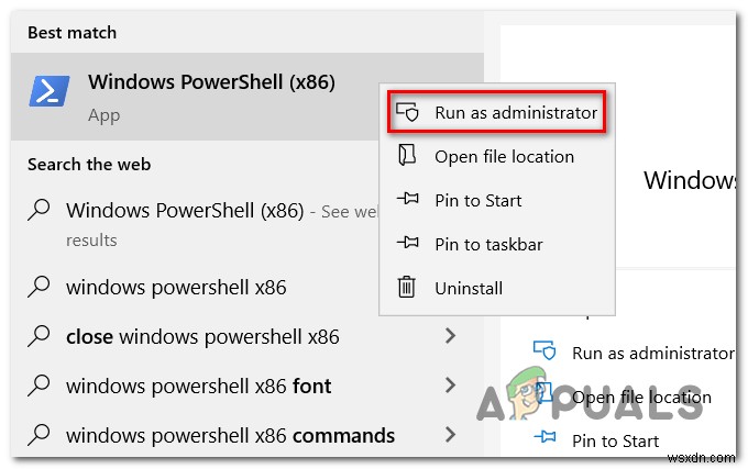 Khắc phục lỗi Powershell: Failure Occurred During Initialization