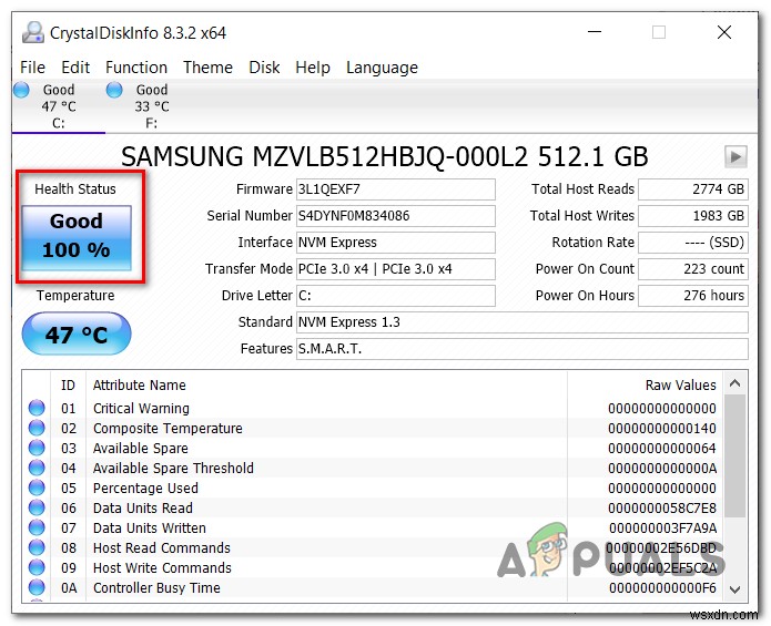 Khắc phục lỗi  Driver detected a controller error on \Device\Ide\IdePort1  trong Event Viewer