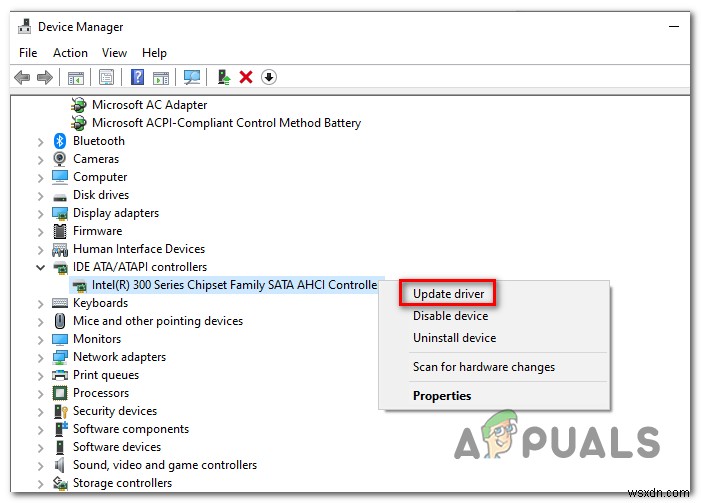 Khắc phục lỗi  Driver detected a controller error on \Device\Ide\IdePort1  trong Event Viewer