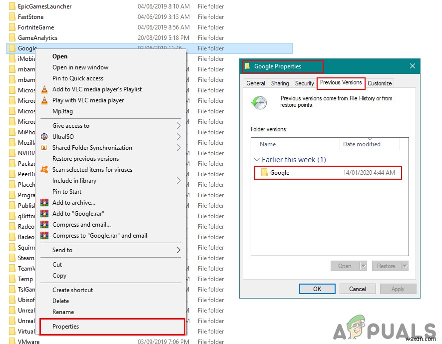 Khôi phục lịch sử duyệt web Google Chrome đã xóa trên Windows 10
