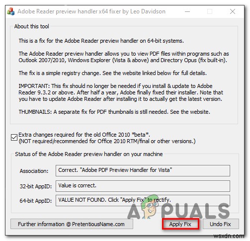 Khắc phục lỗi This file cannot be previewed PDF Preview Handler trong Outlook