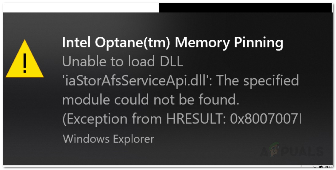 Khắc phục lỗi Intel Optane Memory Pinning trên Windows 10