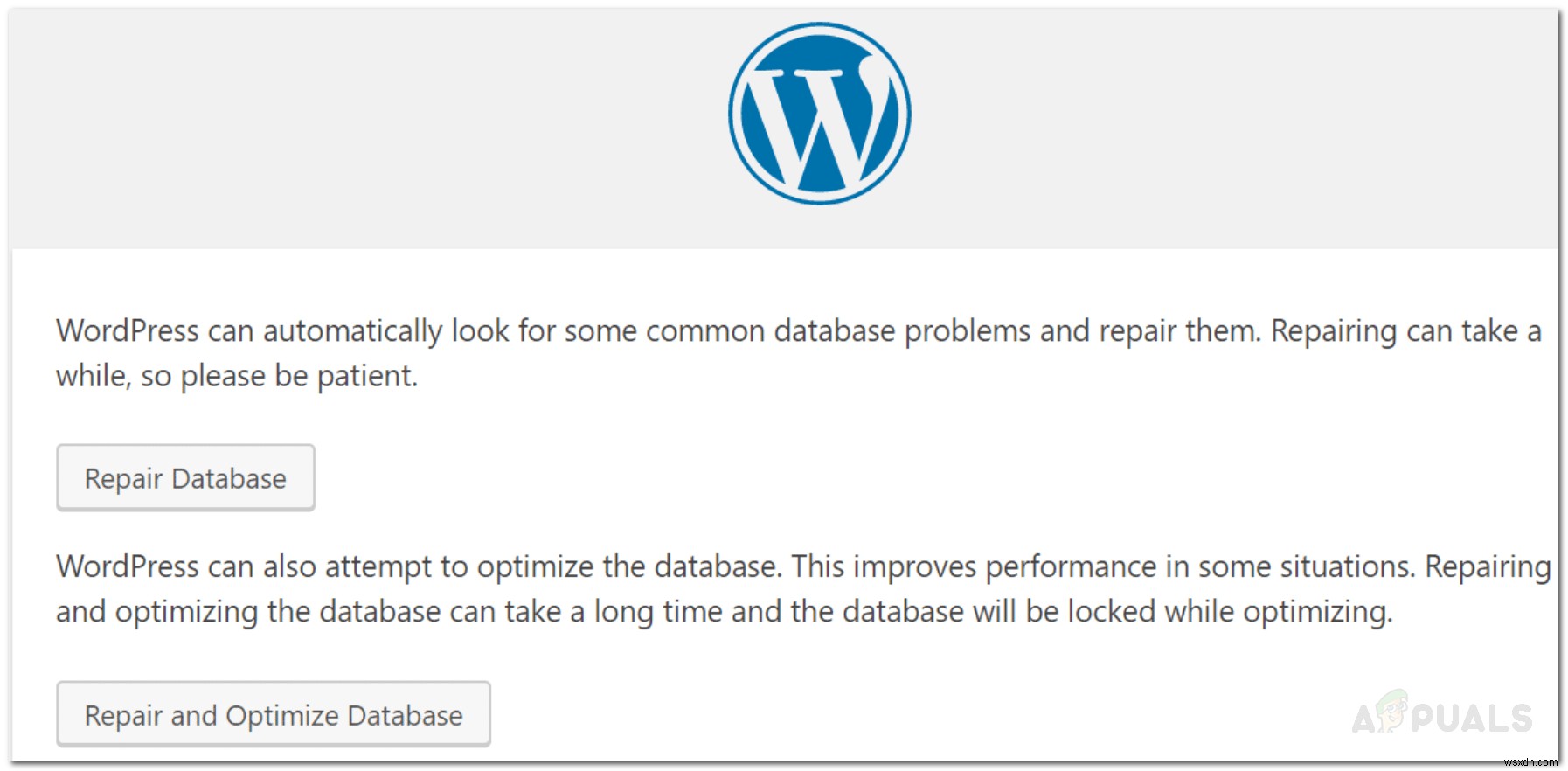 Khắc phục lỗi kết nối cơ sở dữ liệu WordPress Error establishing a database connection