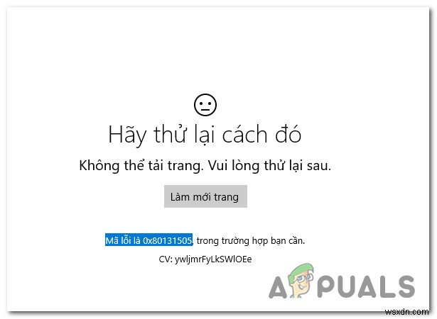 Khắc phục lỗi Microsoft Store 0x80131505 trên Windows 10