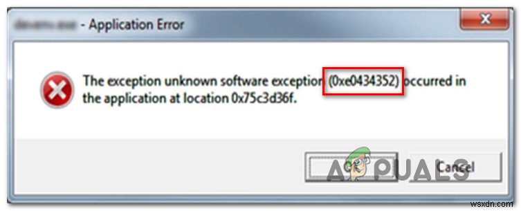 Cách khắc phục lỗi ứng dụng 0xe0434352 trên Windows
