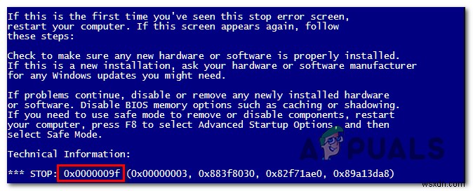 Cách khắc phục lỗi Stop Error 0x0000009f trên Windows