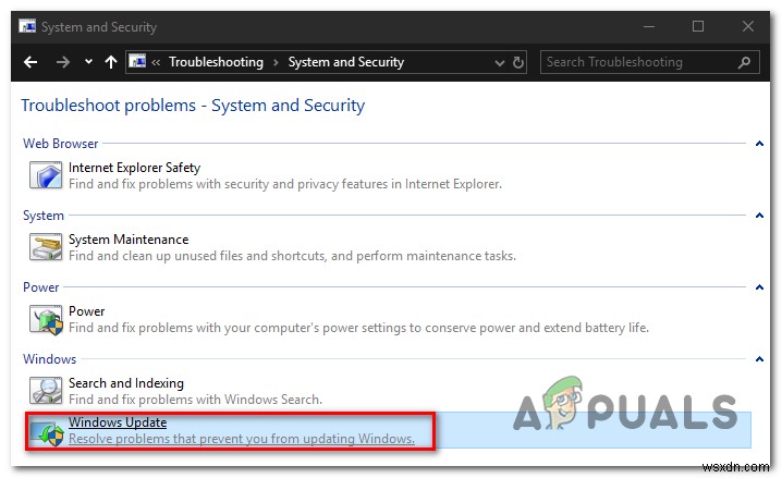 Cách khắc phục lỗi Windows Update 8024001B