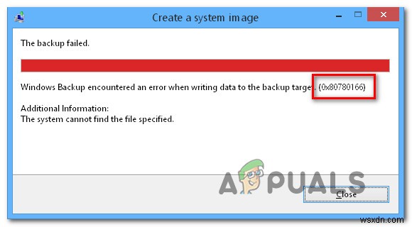 Cách khắc phục lỗi 0x80780166 khi sao lưu Windows 10