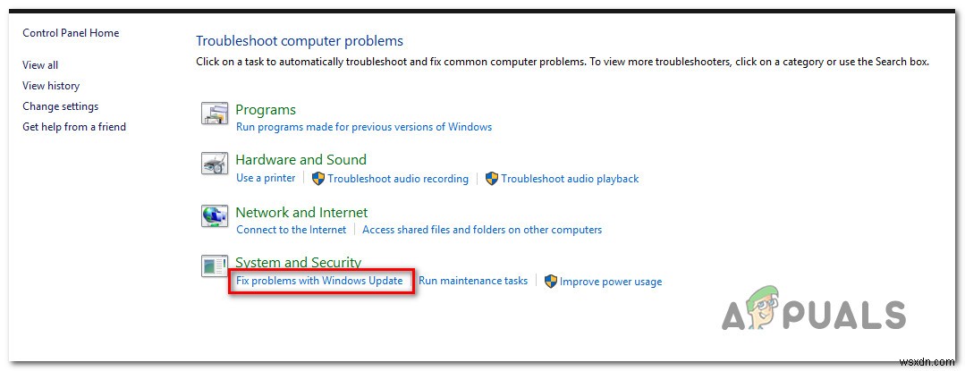 Cách khắc phục lỗi Windows Update mã 800F0A13