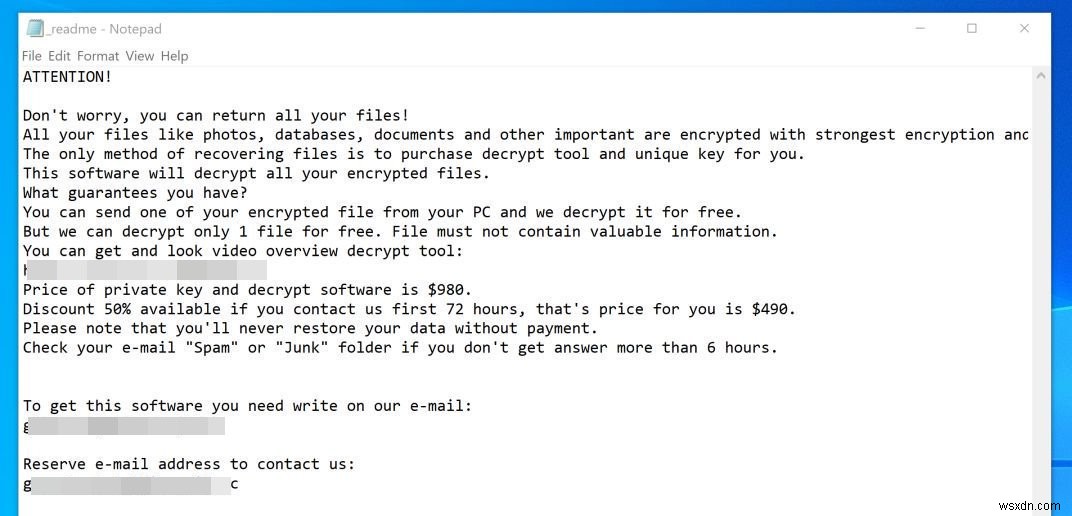  Ransomware .Meds  là gì và cách bảo vệ máy tính chống lại nó?