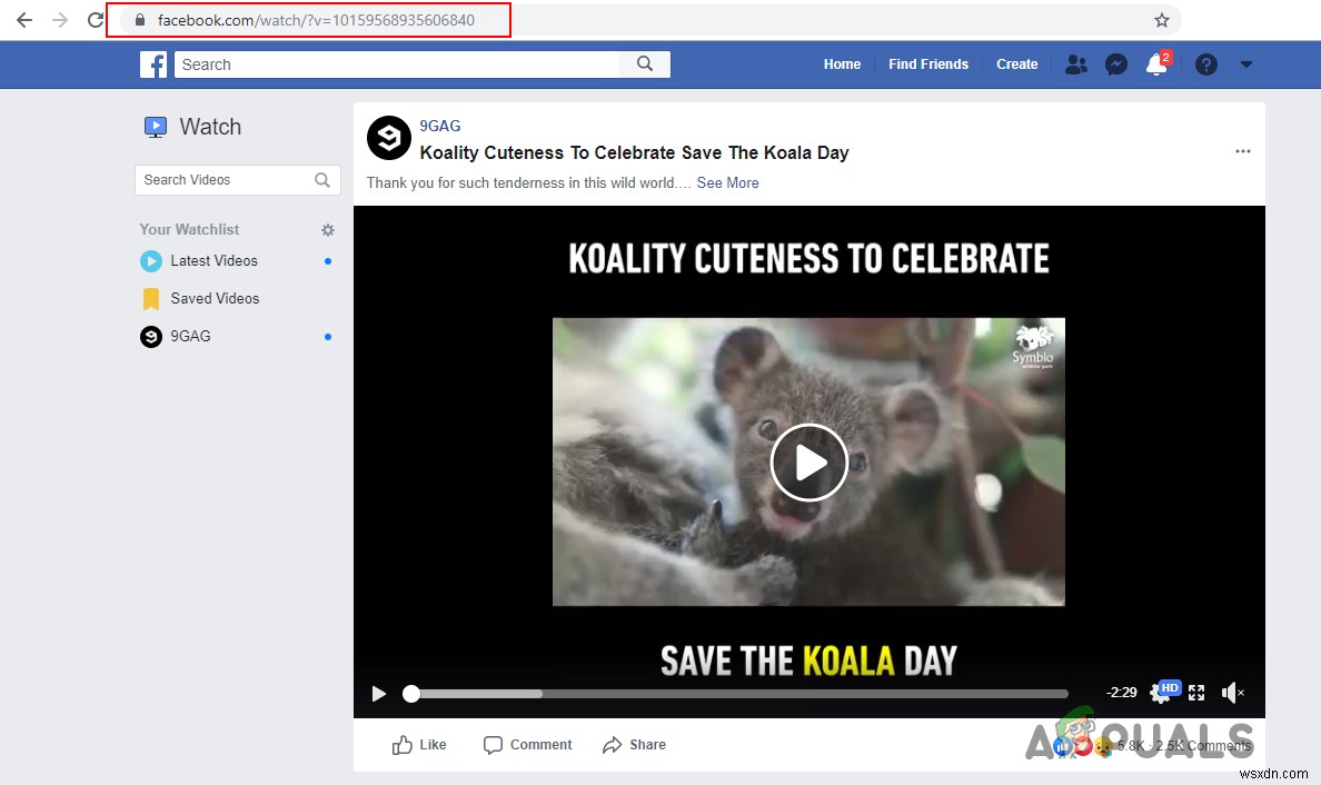 Cách tải video Facebook trên PC